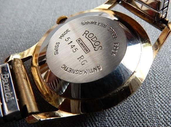 ま*い様 動作品　RODOS17JWE　ANTIMAGNETICアンティークブレ