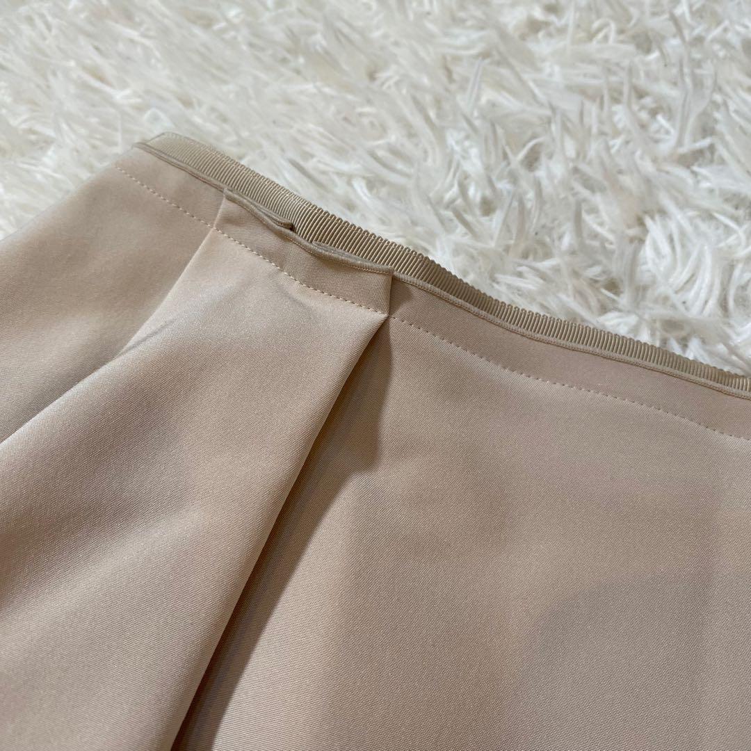 極美品 22年 フォクシー スカート バロン 42 ロイヤルミルクティ