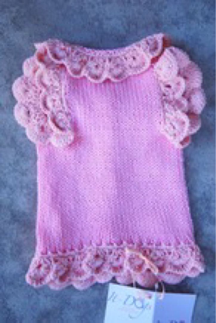 半額以下】 itdogsピンクのジルコン付きニット犬服 半額以下】 itdogs