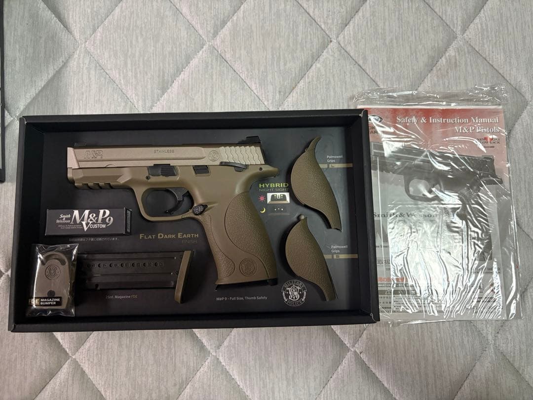 【美品】M&P9 Vカスタム ガスガン