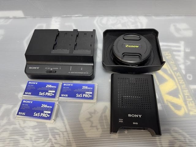 SONY PXW-Z280 ワイコン　収録メディアセット　レインカバー