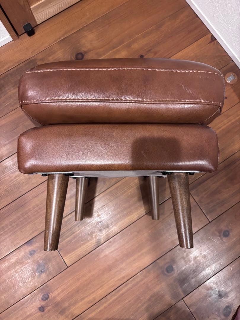 美品✨希少•廃盤品 UNICO MOLN ウニコ モルン オットマン　本革