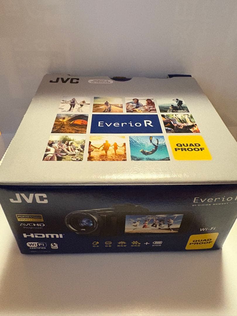 JVC ビデオカメラハイビジョンメモリームービーE verio R 防水HDMI