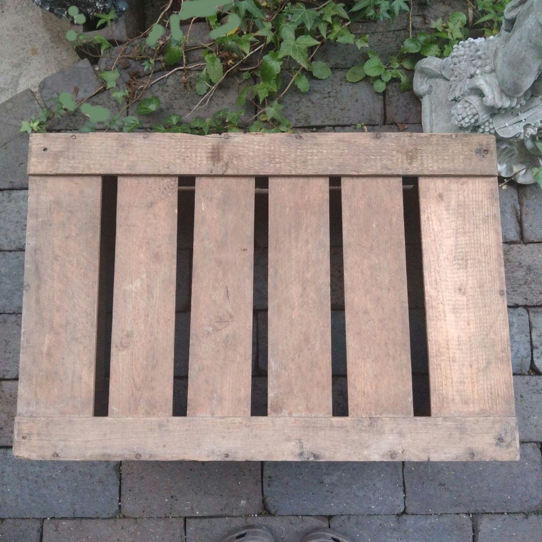 稀少 オランダ古物 苗物用 野菜用 古いベジタブルウッドボックス