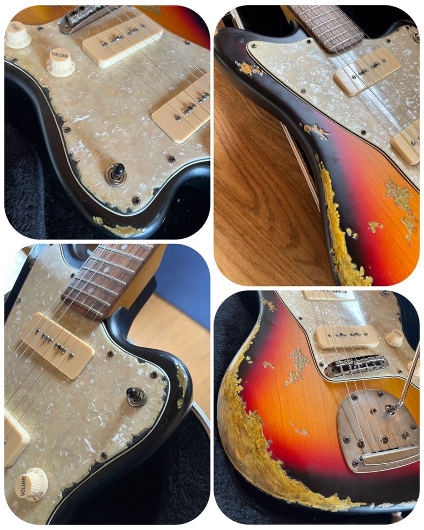 ⭐︎ハードレリック ジャズマスターシェイプ/P-90タイプ