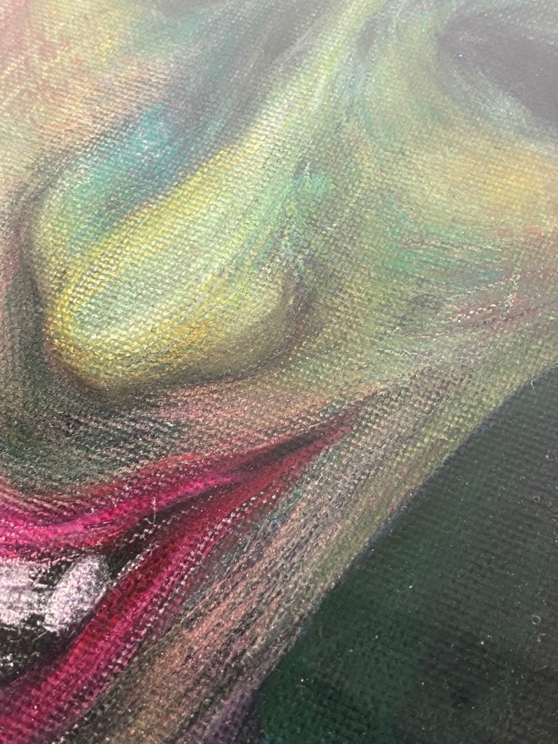 2076❣️ タイトル　(tribe) 油絵