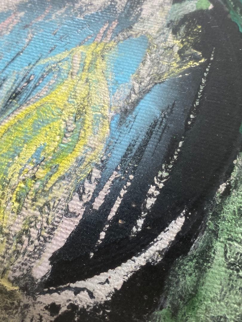 2076❣️ タイトル　(tribe) 油絵