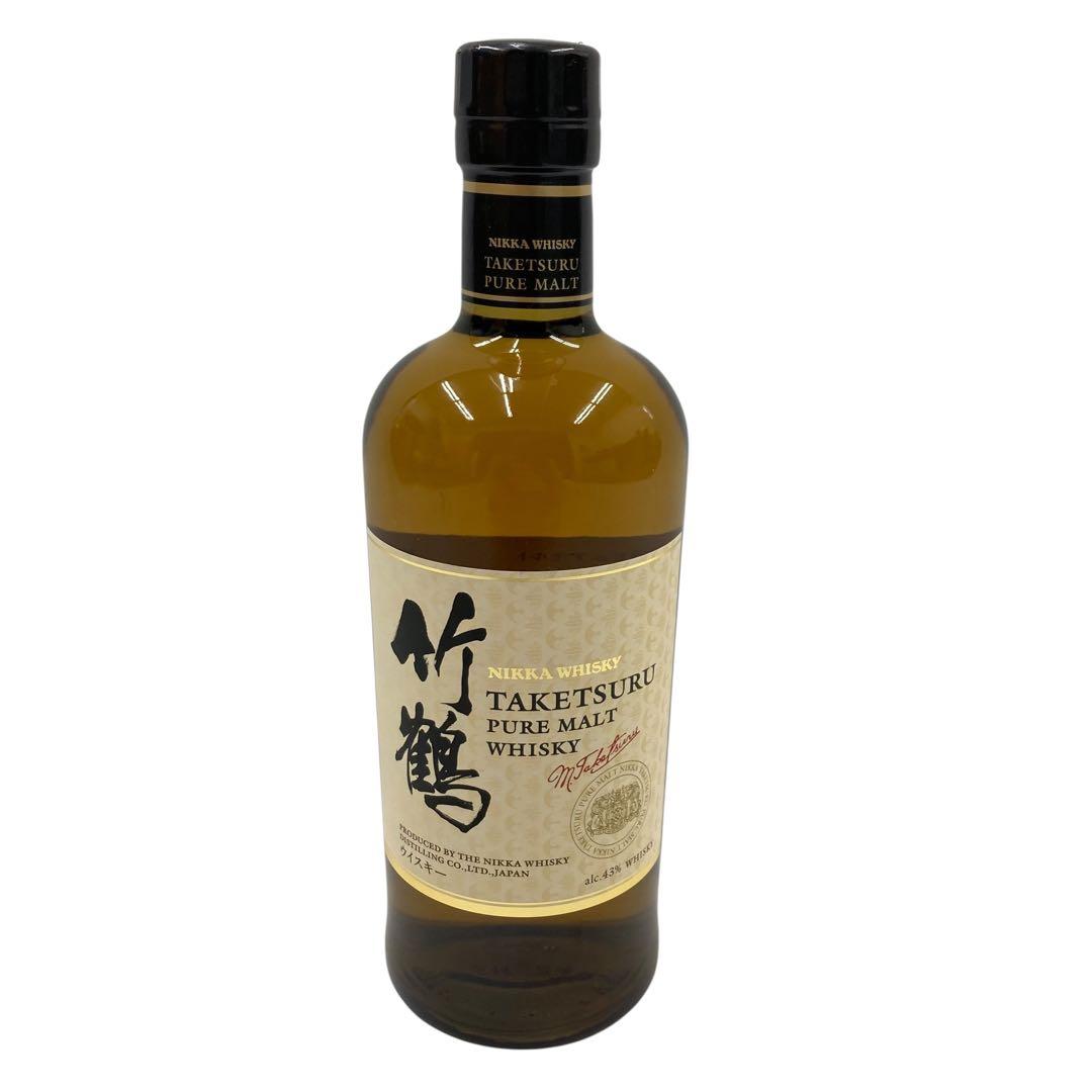 NIKKA 竹鶴 ピュアモルトウイスキー 700ml 43% 竹鶴 ピュアモルト 43