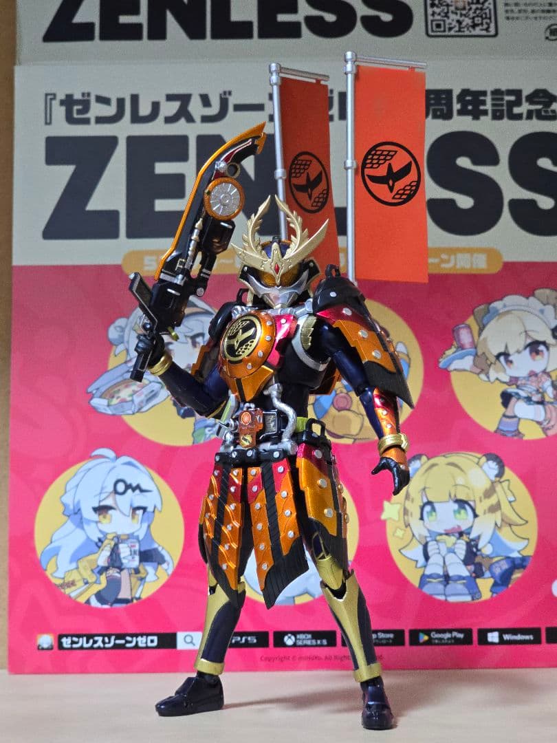 S.H.Figuarts 仮面ライダー鎧武 カチドキ 極アームズ 開封美品