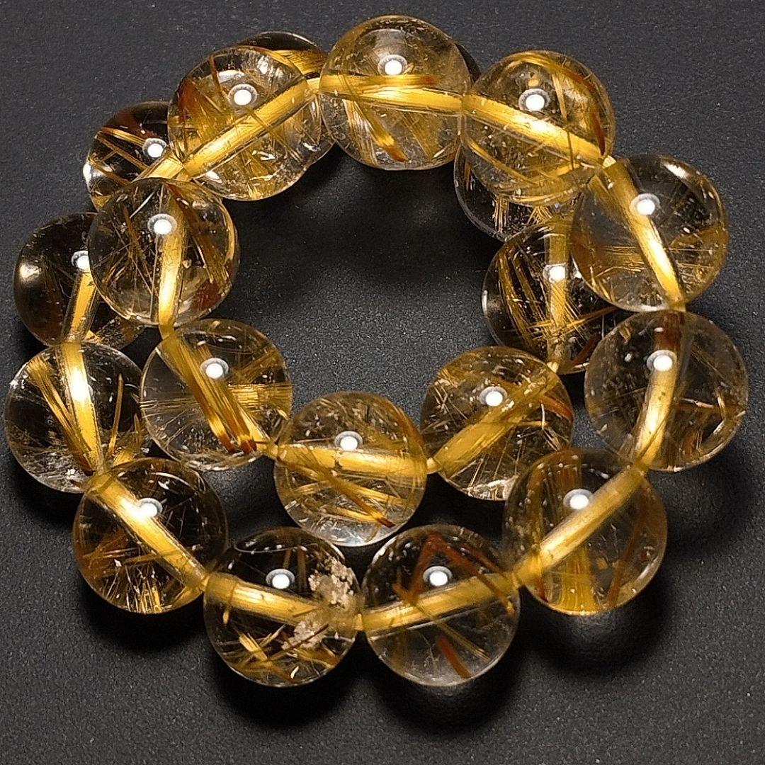 流星 放射ゴールドルチルクォーツ ゴールデンタイチンルチルクォーツ