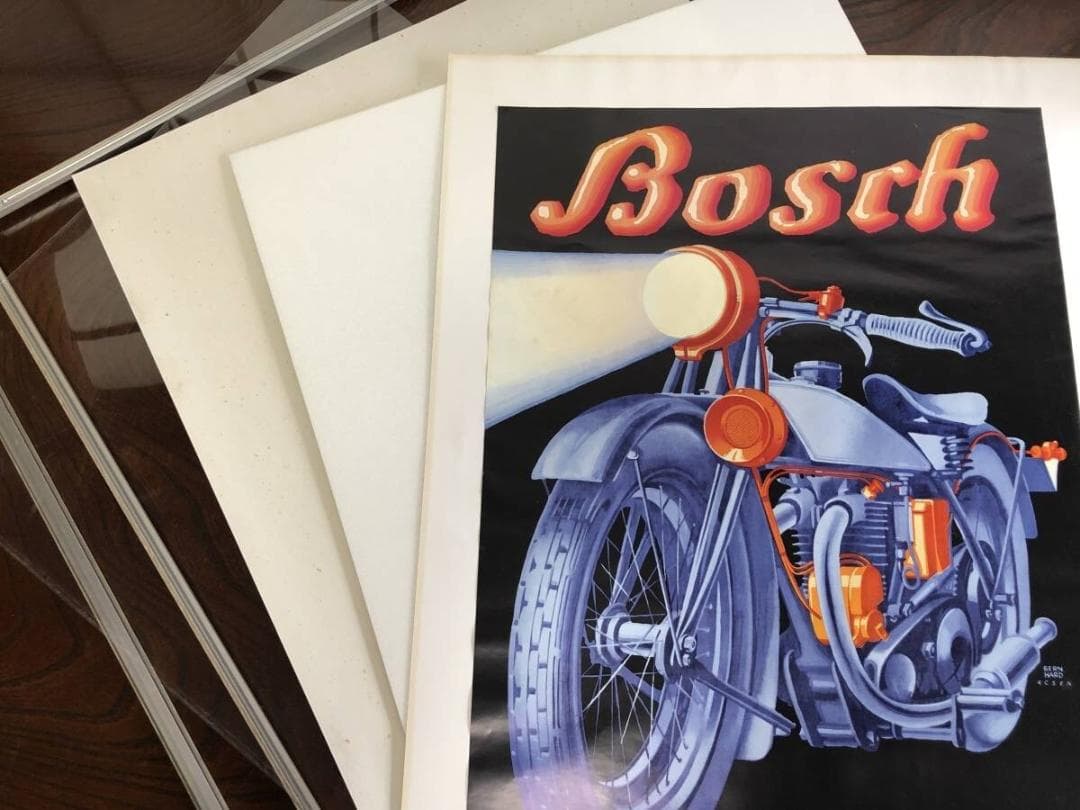 BOSCH 1960s ヴィンテージ・ポスター 】 当時物 69×50cm