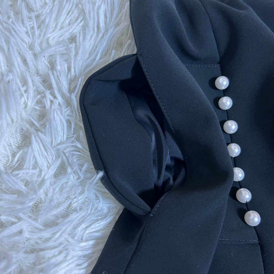 極美品✨ルネ 2022年モデル 秋冬に◎ミモレ丈 パール タック スカート 34