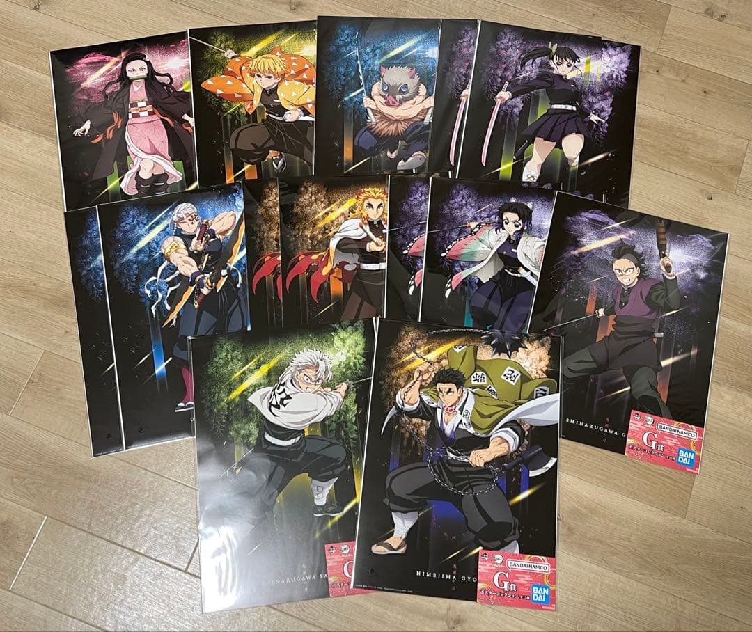 鬼滅の刃　一番くじ　柱稽古　雷の兄弟　Ｃ賞　下位賞　５６点セット 一番くじ 鬼滅の刃 ～柱稽古～ロット数とアソート数・販売店舗など詳細