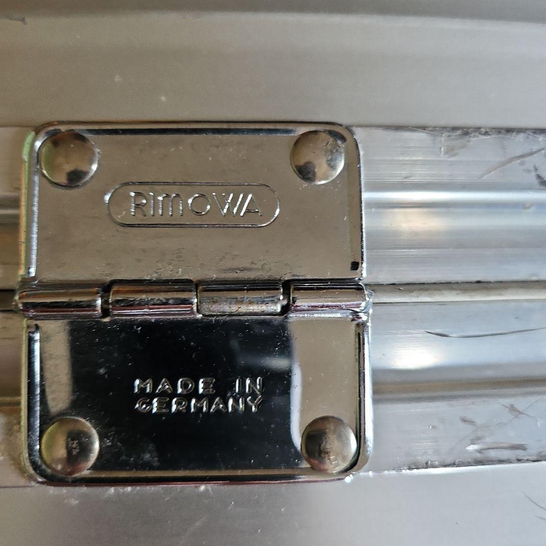 RIMOWA TOPACE シルバー キャリーケース ジャンク品