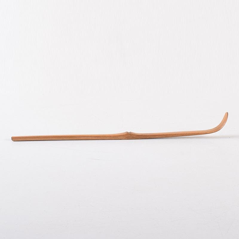 茶道具 表千家九代了々斎自作 茶杓 銘「吉野」 書付 共筒共箱 D R7640