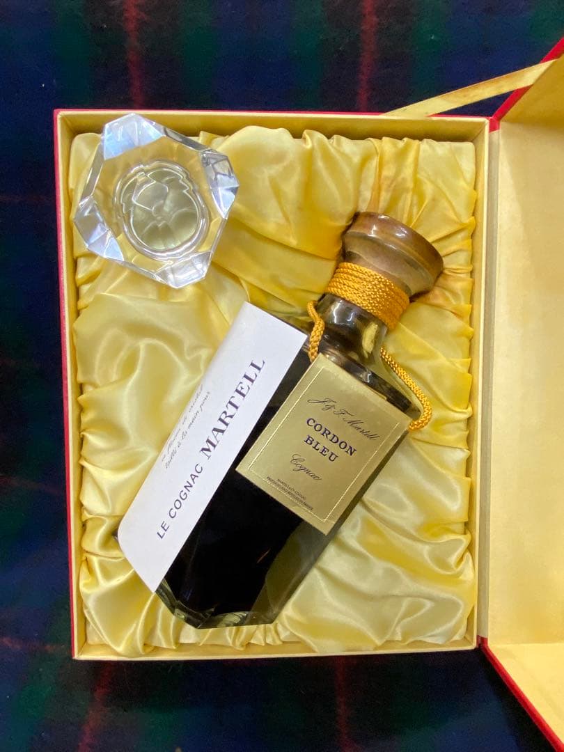 マーテル コルドン ブルー バカラ クリスタル 700ml コニャック 箱付き