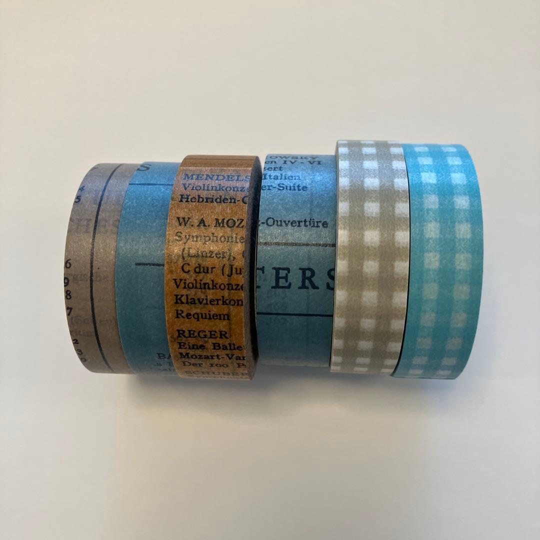 レア 倉敷意匠 マスキングテープ 6本セット 井上陽子 - メルカリ