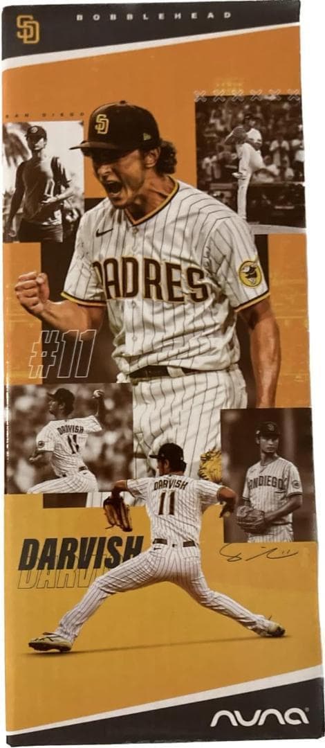 ダルビッシュ3000 奪三振 ボブルヘッド パドレス バブルヘッド 球場限定