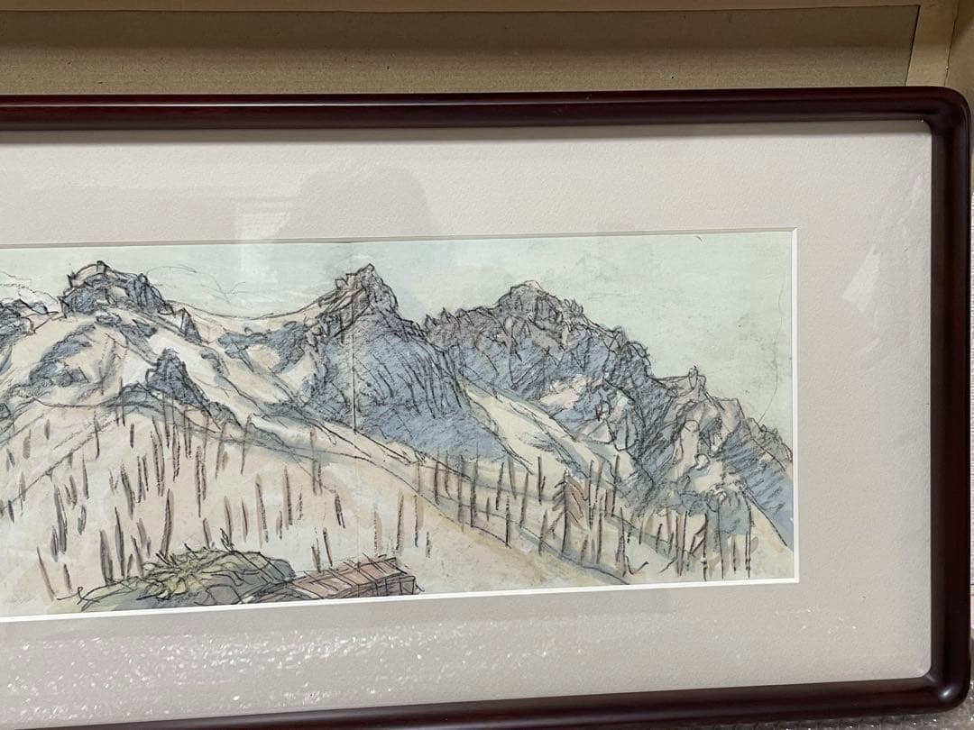 足立源一郎　水彩画