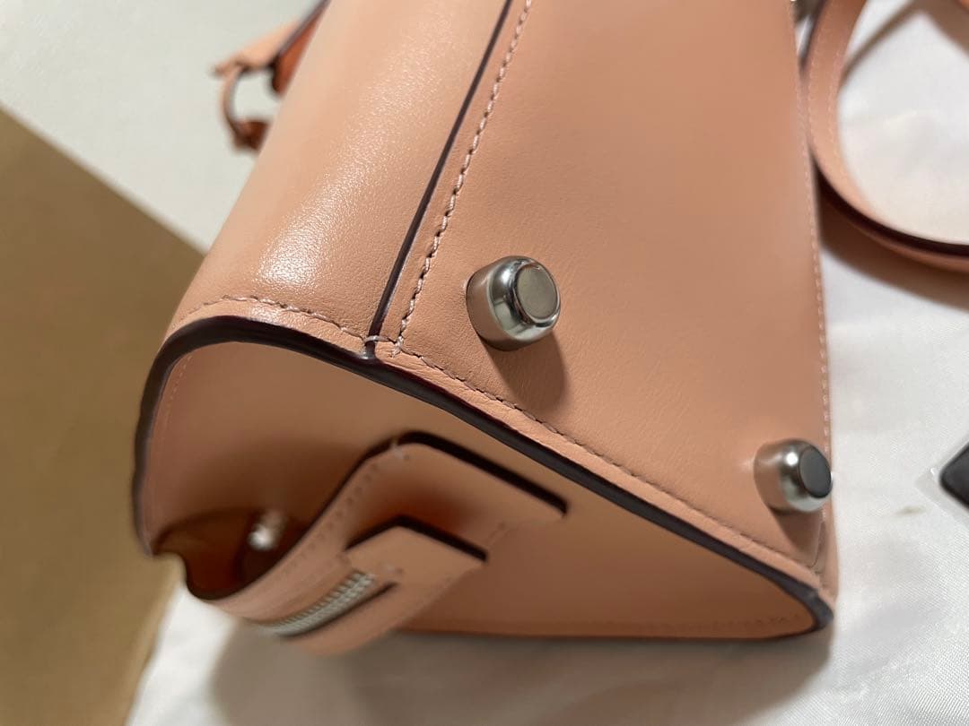 [美品] ❤️COACHアンドレア キャリーオール ピンク ハンドバッグ❤️