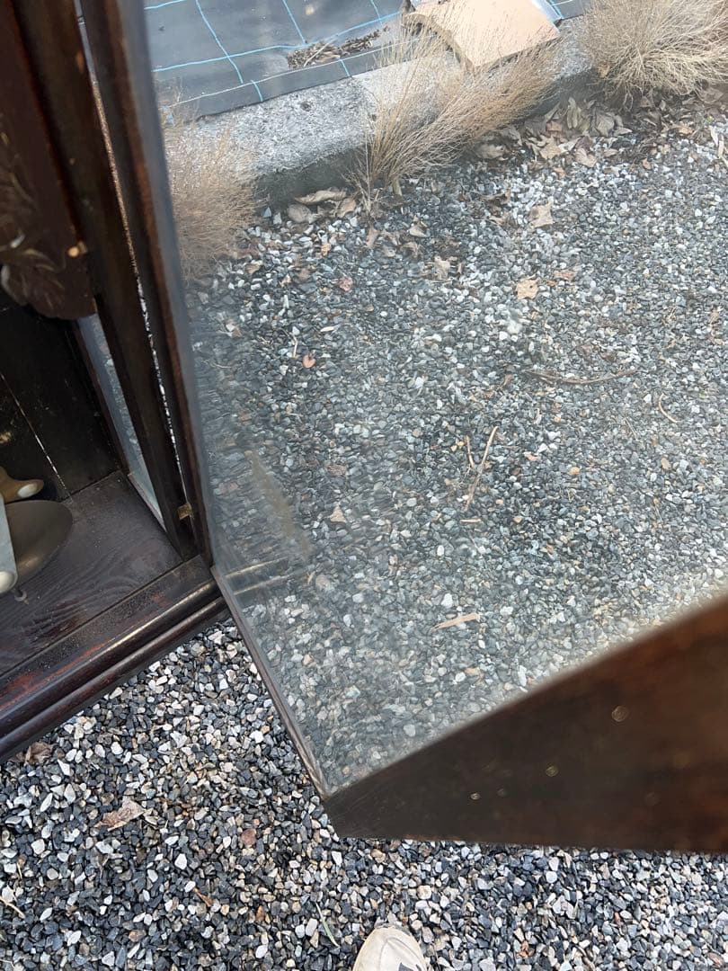 当時物 ゼンマイ式振り子時計 160cm大型 ゆらゆらガラス