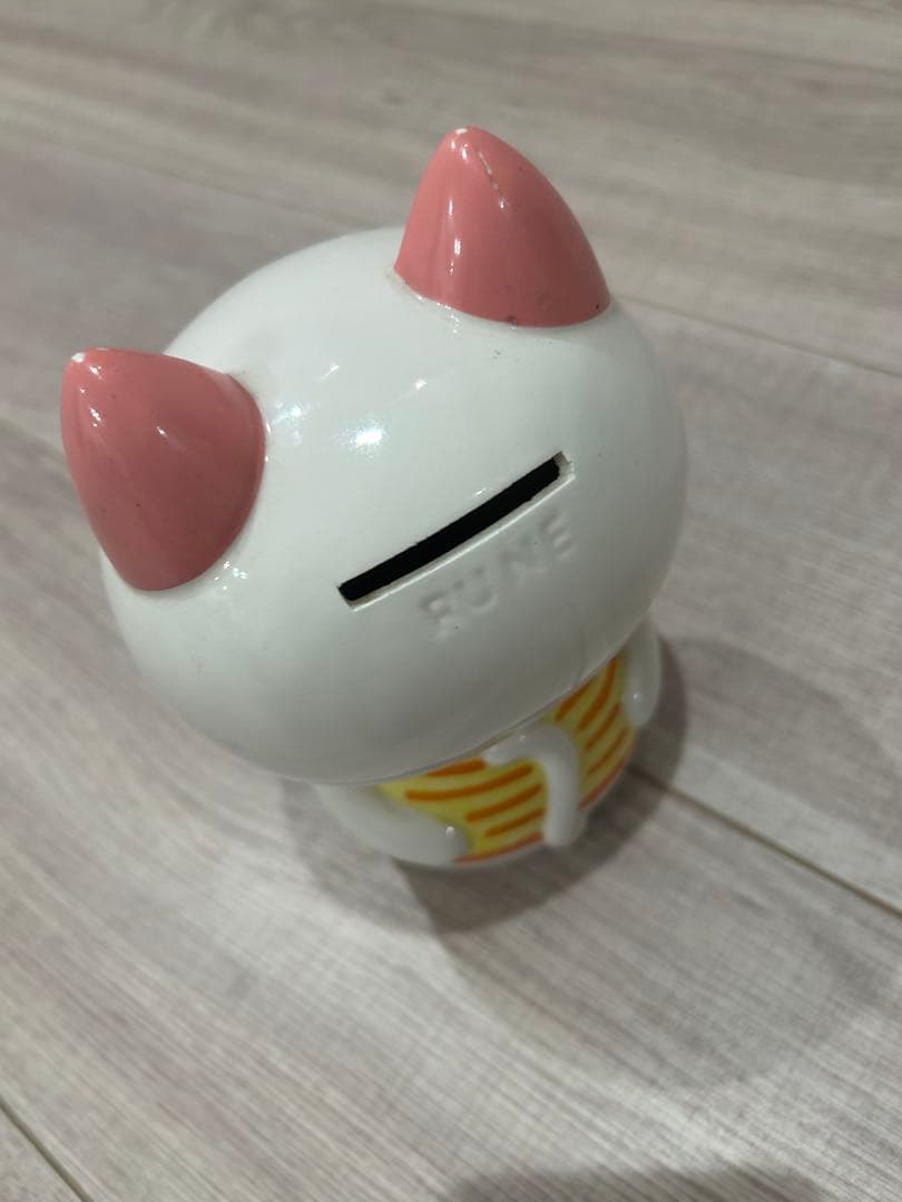 昭和レトロ 内藤ルネ 陶器製 ネコ 貯金箱 RUNE - メルカリ