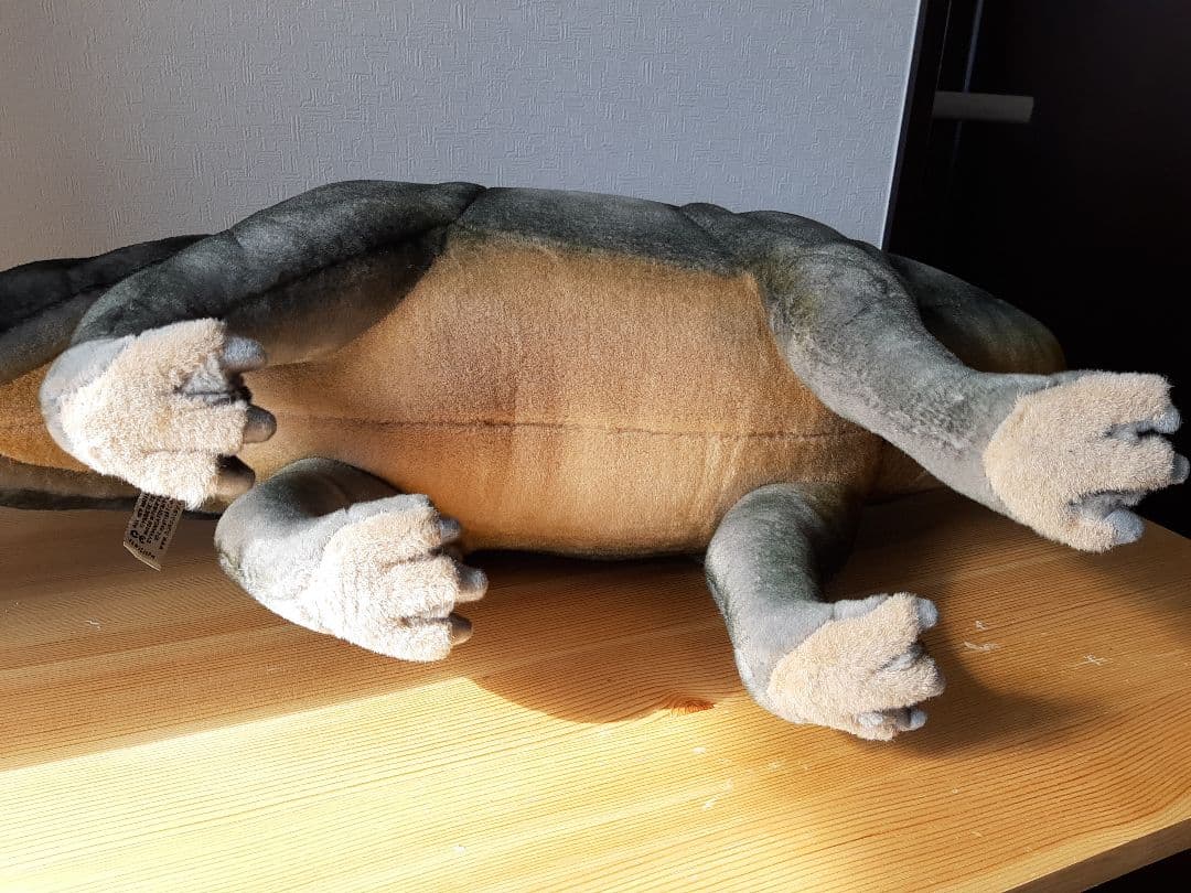 HANSA★ブロントサウルス ★恐竜　ぬいぐるみ★旧モデル　Lサイズ