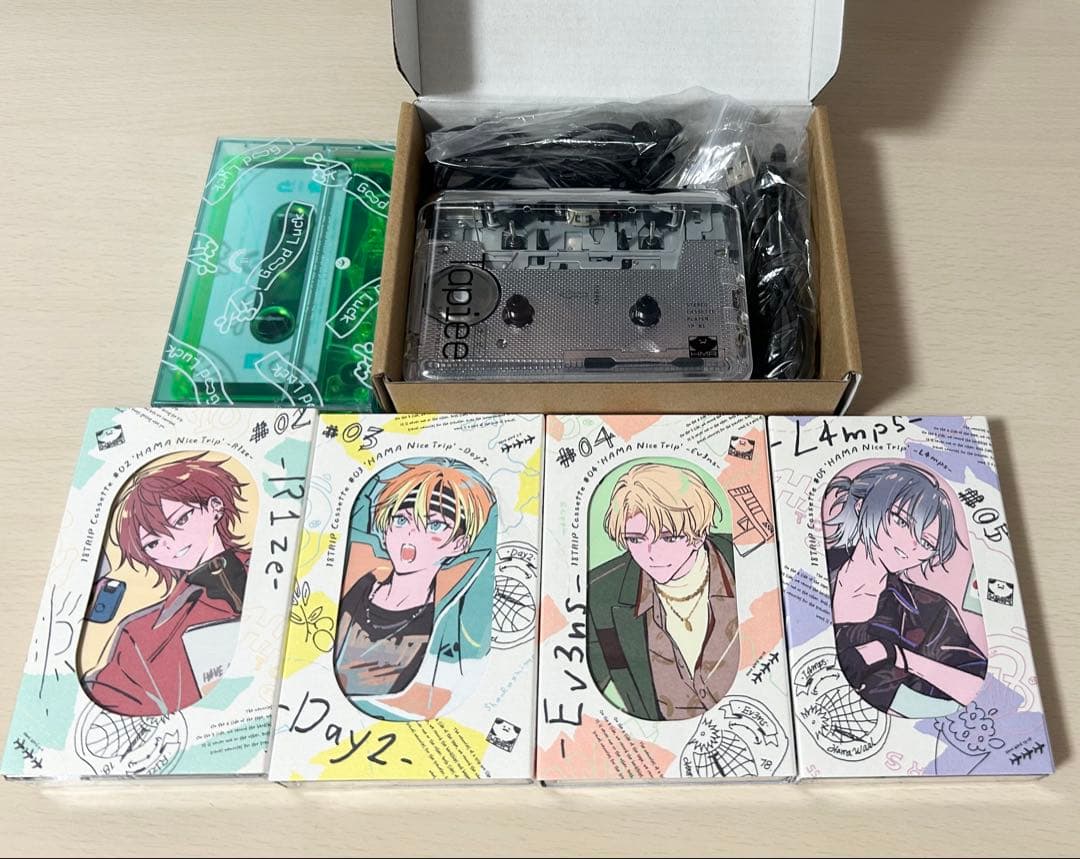 エイトリ カセットテープ カセットプレイヤー 18TRIP HAMAツアーズ