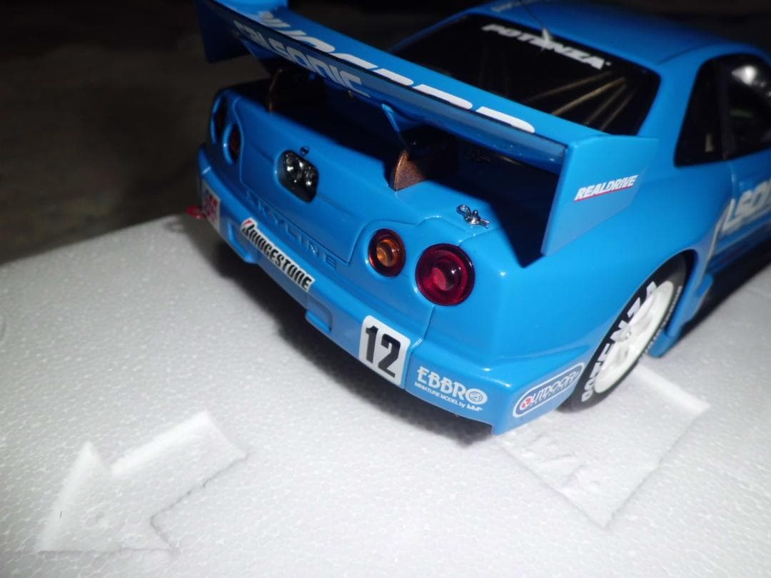 【現状品】オートアート 1/18 日産 スカイライン GT-R (R34)