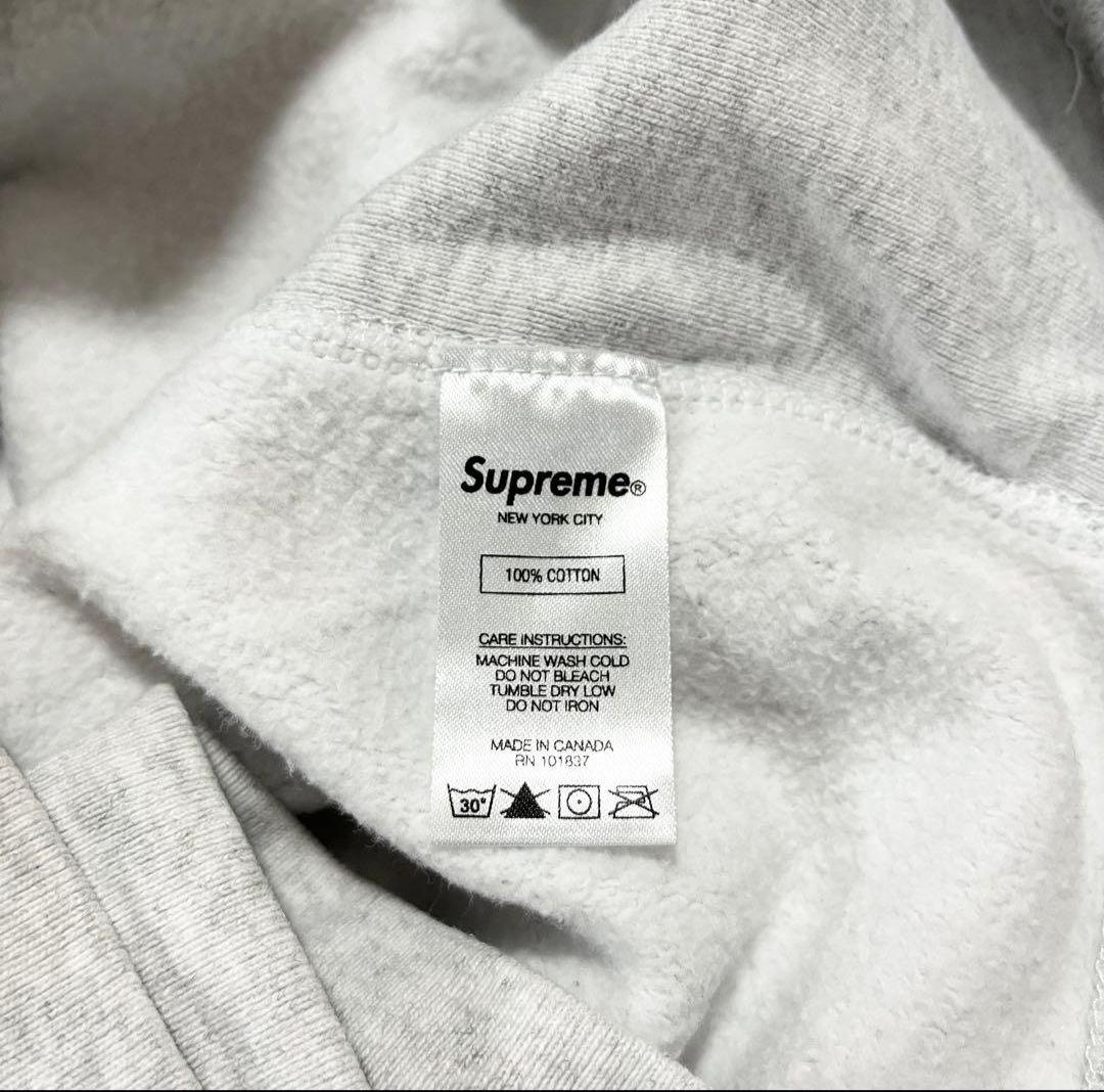 連休最終お値下げ　supreme 19AW パーカー 川口春奈着用 刺繍