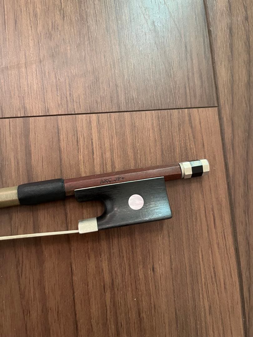 ペゾルト 801 バイオリン 1/2サイズ 本体 肩当て アルシェ弓 ケース