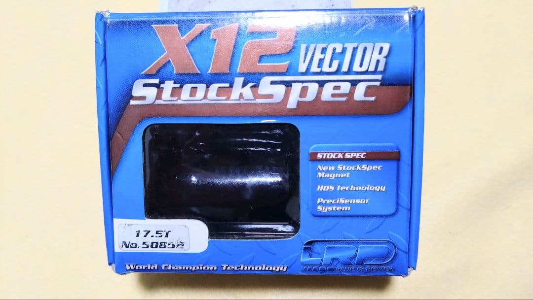 XERUN V3 120A ESC & X12 VECTOR17.5tモーター