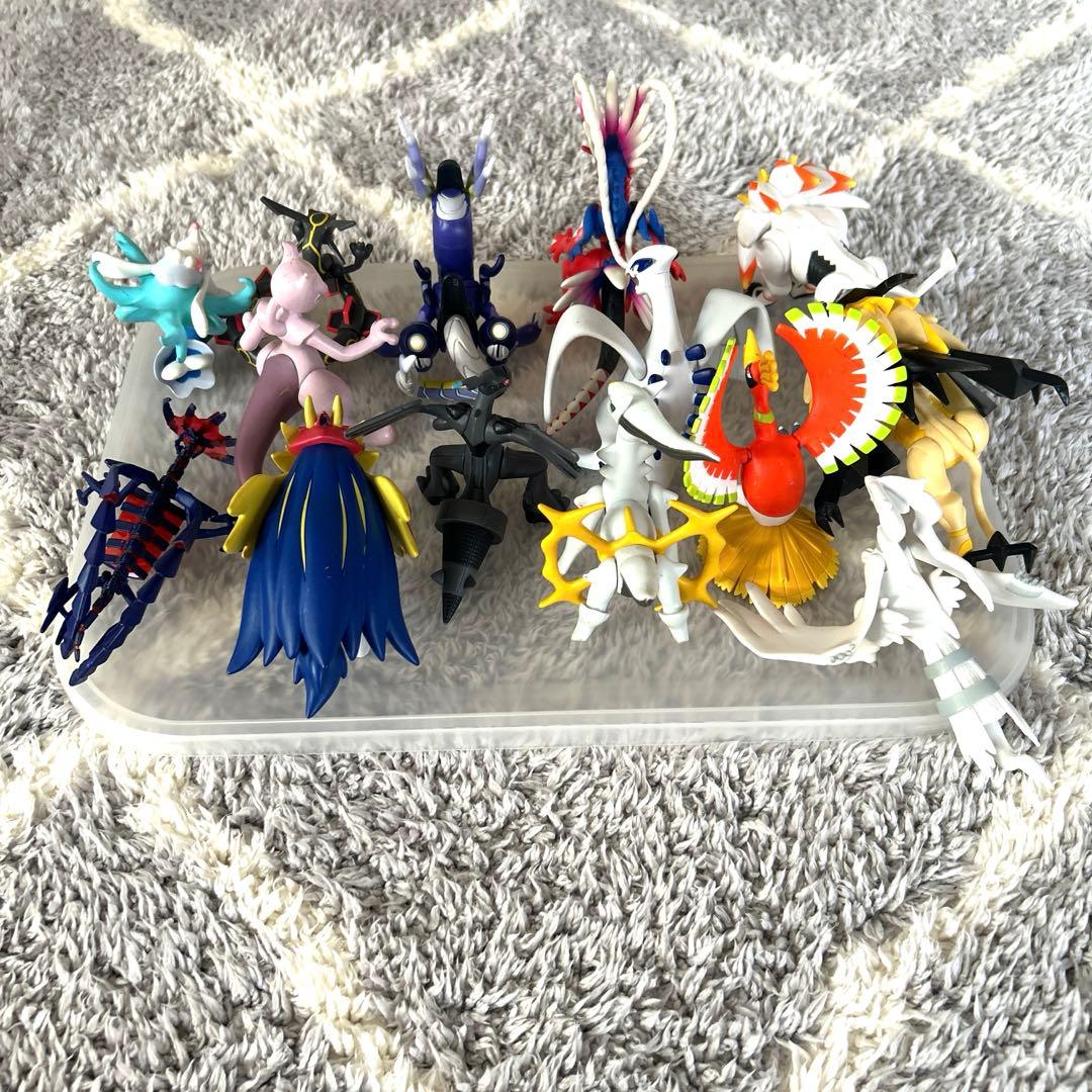 ポケモンモンコレ TOMY フィギュアまとめ売りでんせつ・まぼろし・レア