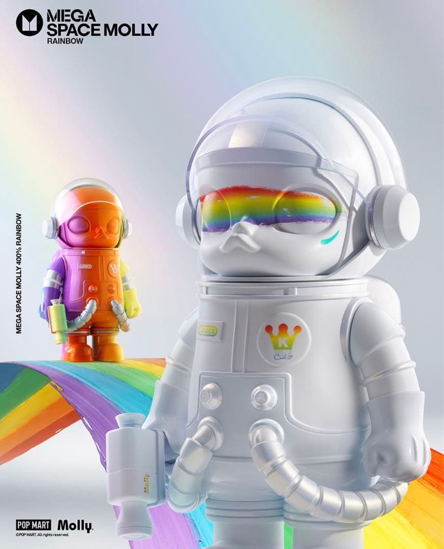 MEGA コレクション400% SPACEMOLLY Rainbow