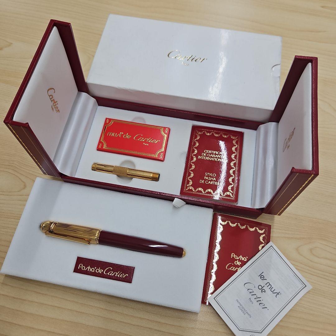 Pasha de Cartier パシャ ドゥ カルティエ　万年筆 箱付き Pasha de Cartier パシャ ドゥ カルティエ万年筆 箱付き カルティエ