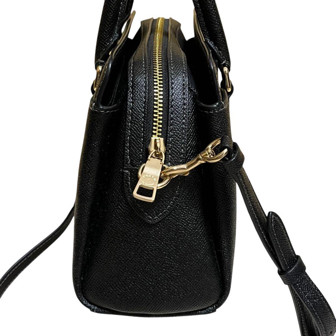 極美品✨コーチ COACH 2WAY レザー ハンドバッグ ショルダーバッグ