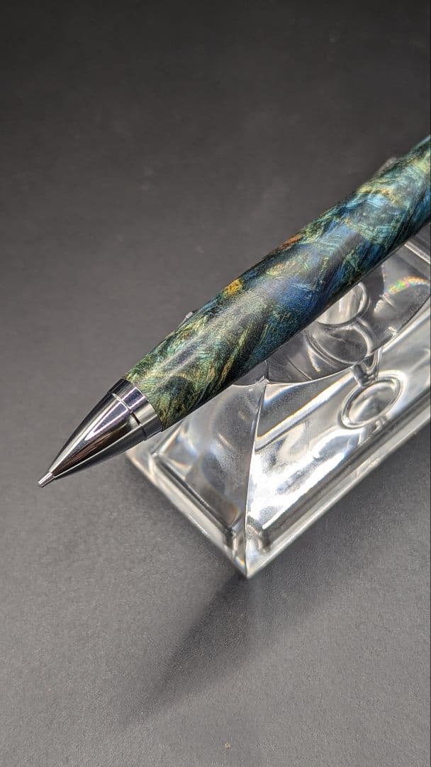 259ペン工房翌檜 スタビライズドウッドバーチバール 木軸シャーペン