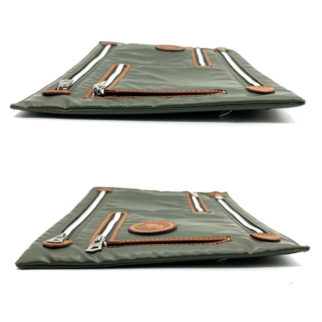 【未使用級 極美品 超希少】ハンティングワールド オフロードライン マルチポーチ