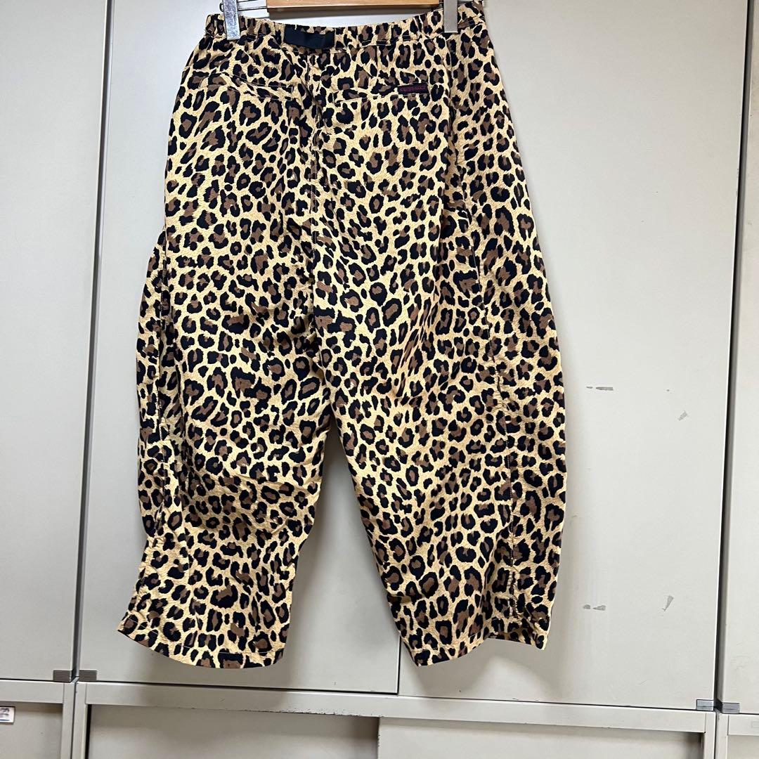最終　グラミチ×ニコアンド　ヒョウ柄サルエルラップパンツ　限定　ユニセックス