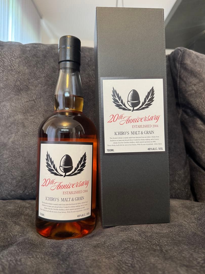 【大特価】終売イチローズモルト20th イチローズモルト イチローズモルト＆グレーン20thアニバーサリー