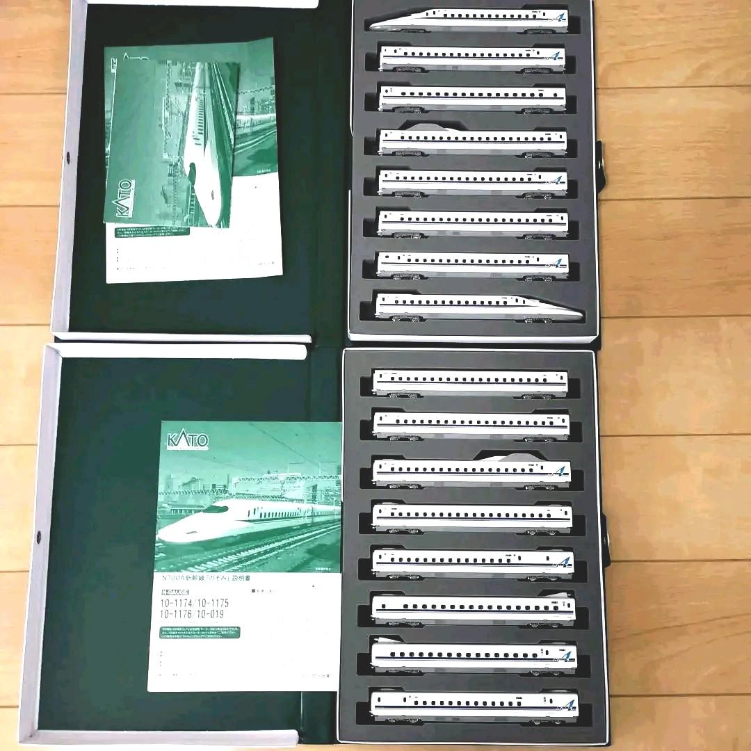 KATO nゲージ N700A 16両フルセット [室内灯付き!!]