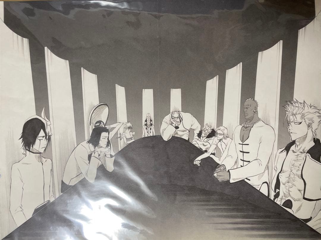 BLEACH 原画展 複製原稿 2枚 セット BLEACH 原画展 複製原稿 複製原画 藍染