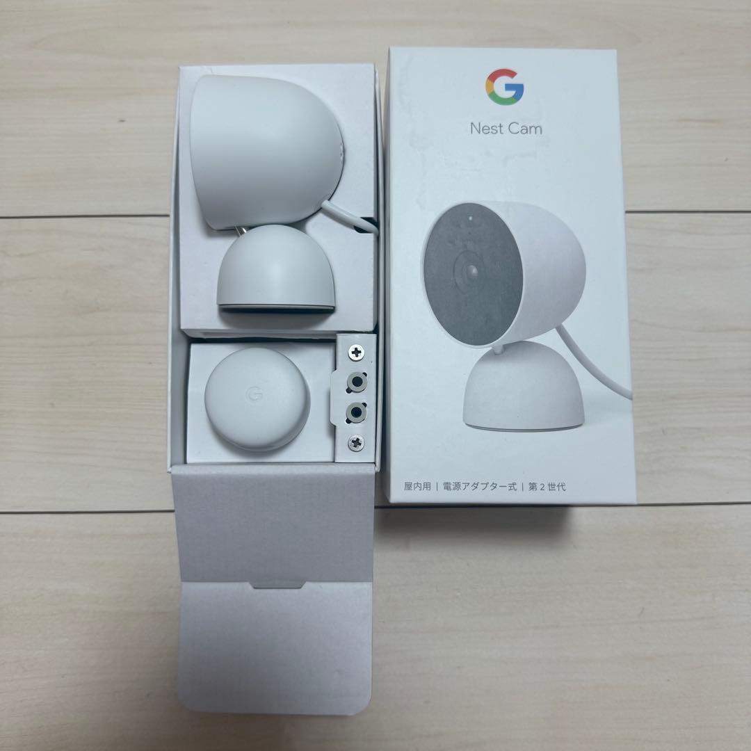Google Nest Cam 屋内用 Google Nest Cam(屋内用)発売。据え置き型スマートカメラが1.2万円