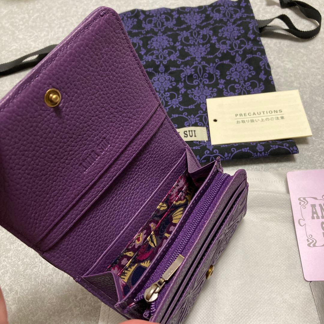 芍薬様専用 新品 アナスイANNA SUI 折財布 ノヴァ