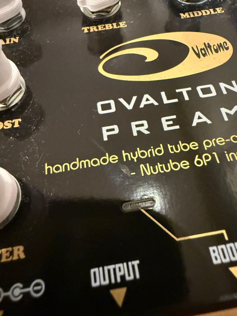 ギター ovaltone preamp