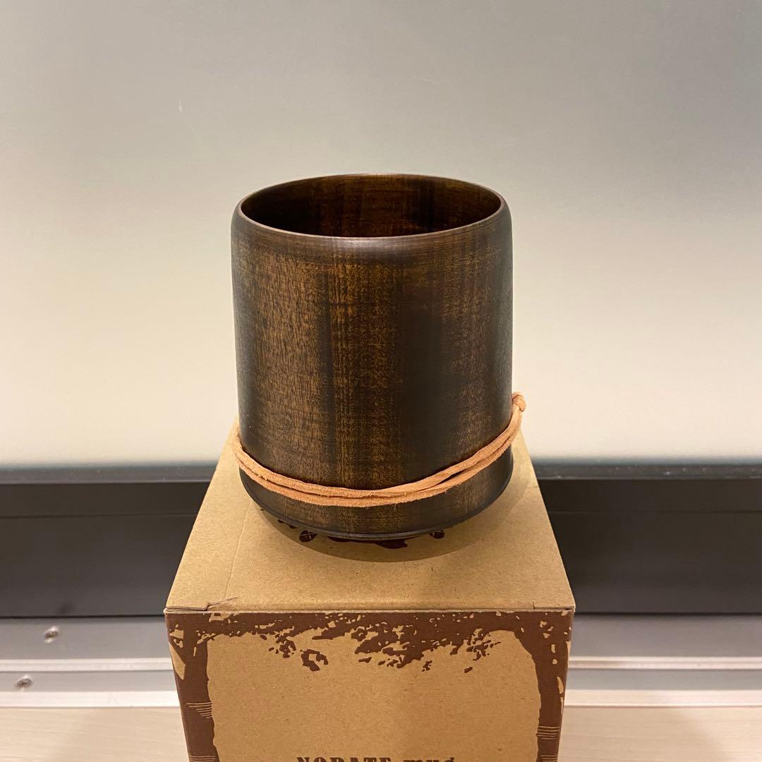 【新品】NODATE Mug 会津塗 漆器 ユニフレーム　チタンカラーマグ