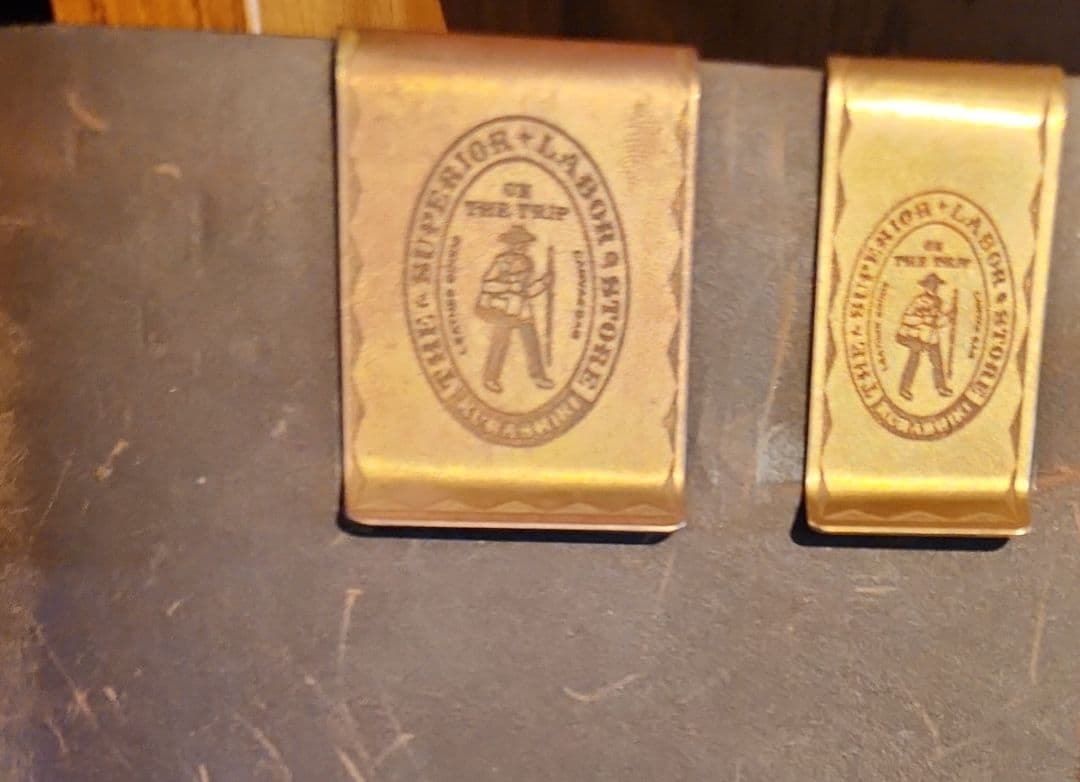 TSL倉敷 ブラス マネークリップ 大 トラベラーズノート