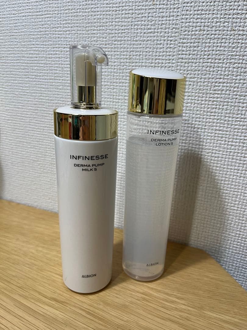 新品未開封】ALBION INFINESSE ミルク&ローション 200ml