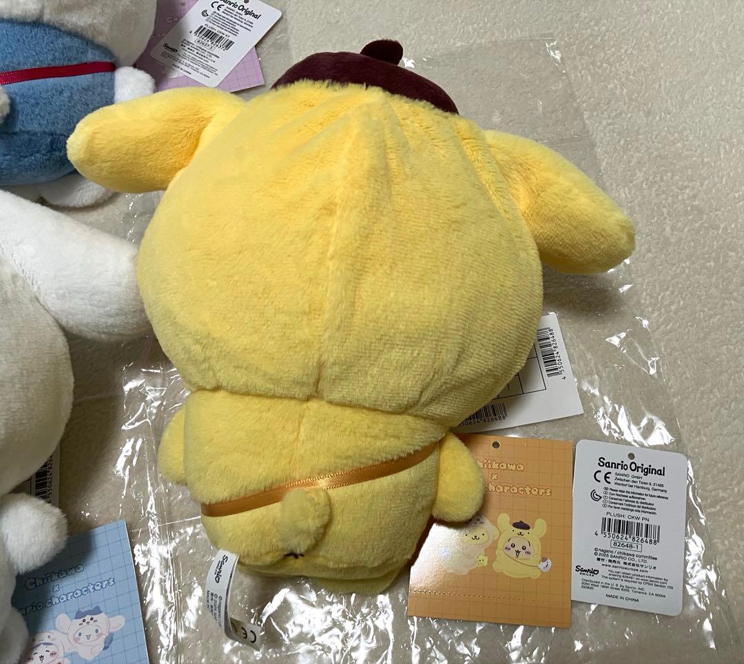 ちいかわ サンリオ コラボ ぬいぐるみ コンプリート ５種セット