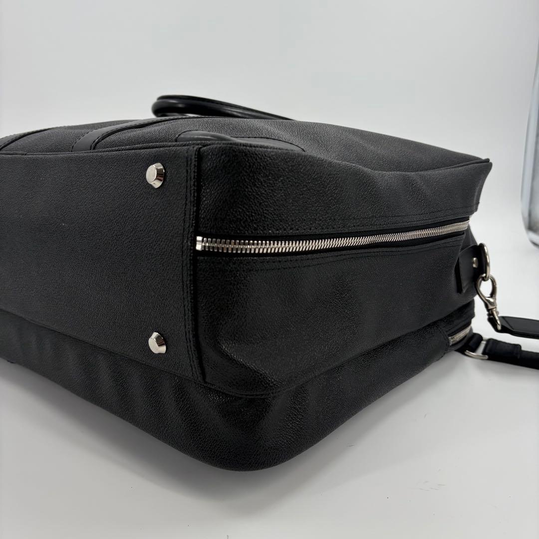 美品　2wayユナイテッドアローズ ブリーフケース ビジネス 黒 大容量　763